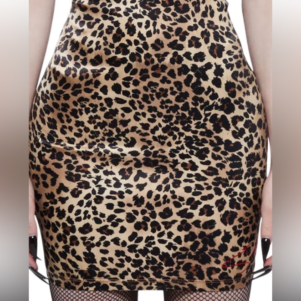 Leopard Print mini dress - Picture 4 of 5